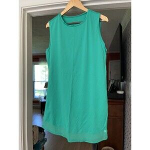 Athleta Sunlover UPF Lightweight Sleeveless Green Dress Women’s Medium